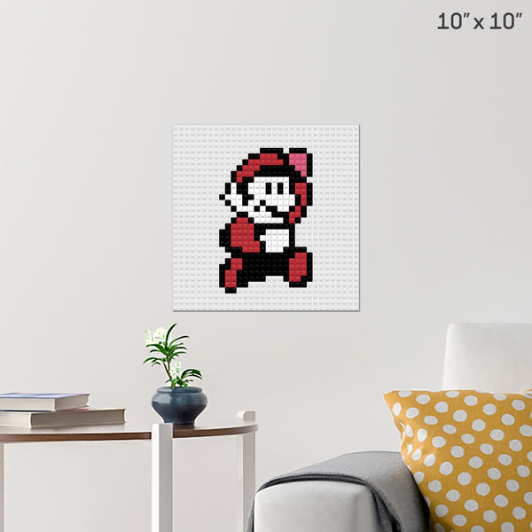 Big Mario Brick Poster