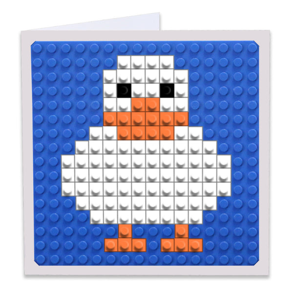 Biggie Beads Goose Greeting Card