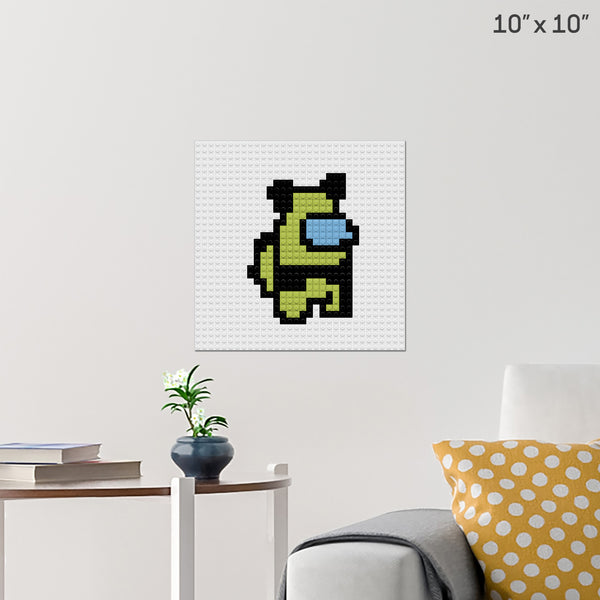 Billie Eilish Brick Poster