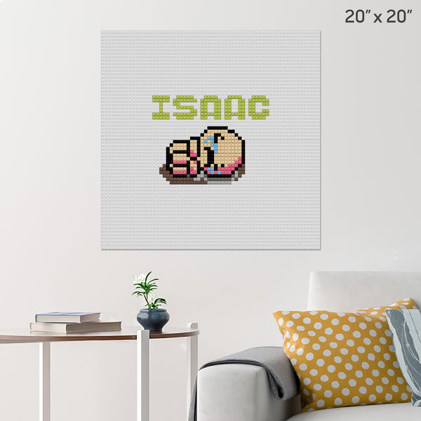 Binding of Isaac Brick Poster