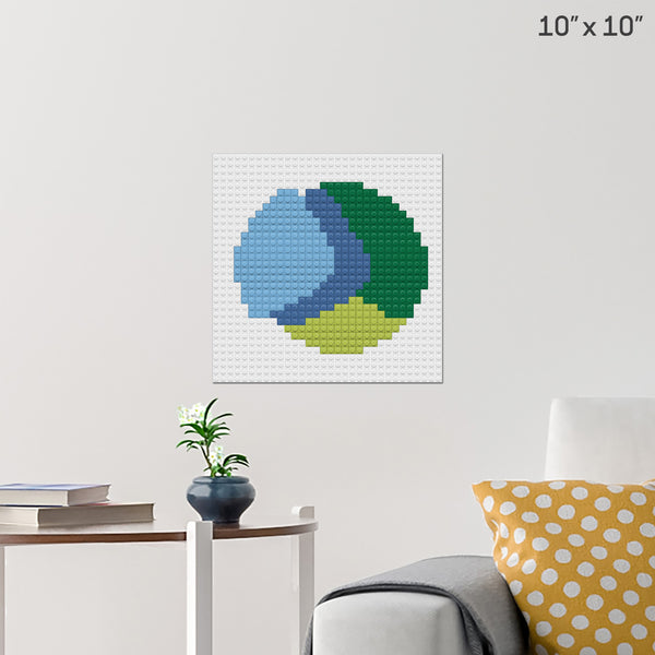 Biogen Idec Brick Poster