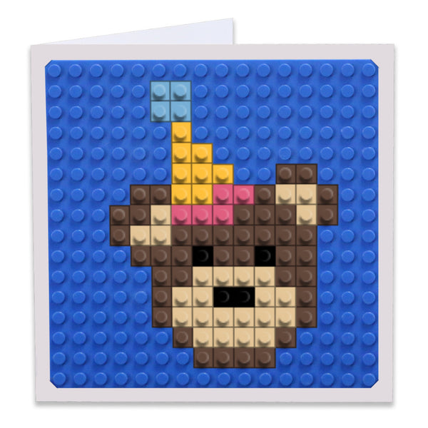 Birthday Bear Greeting Card