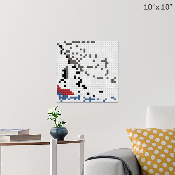 Bismark 1 Brick Poster