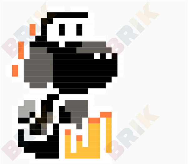 black baby yoshi