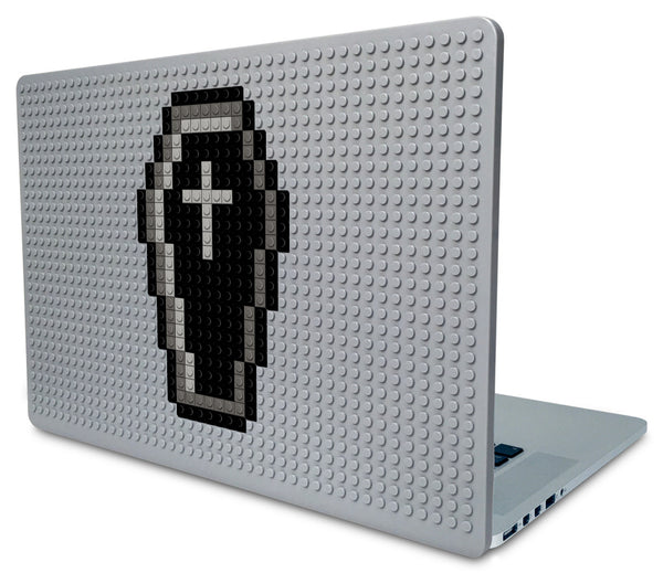 Black Coffin Laptop Case