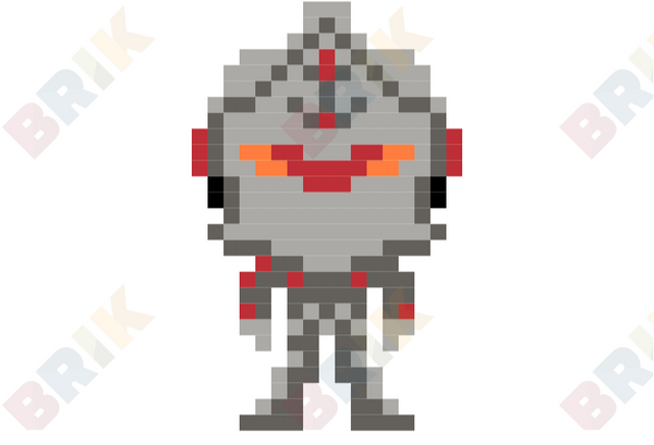 Black Knight Pixel Art