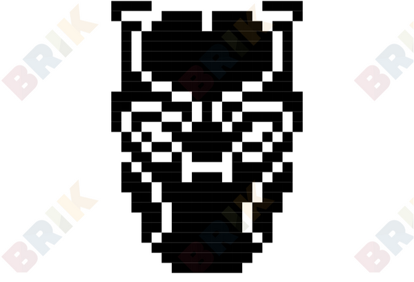Black Panther Pixel Art