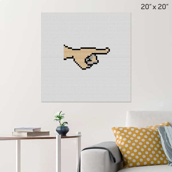 Blame Someone Else Day Brick Poster