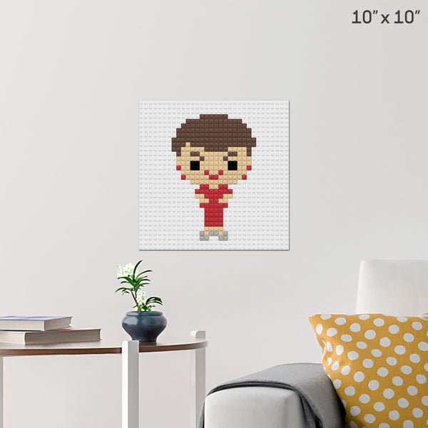 Blanche Brick Poster