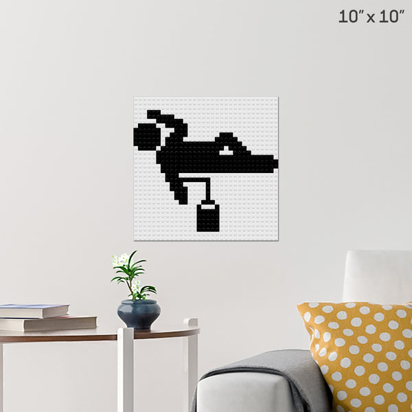 Blood Donation Brick Poster