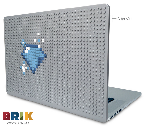 Blue Chaos Emerald Laptop Case