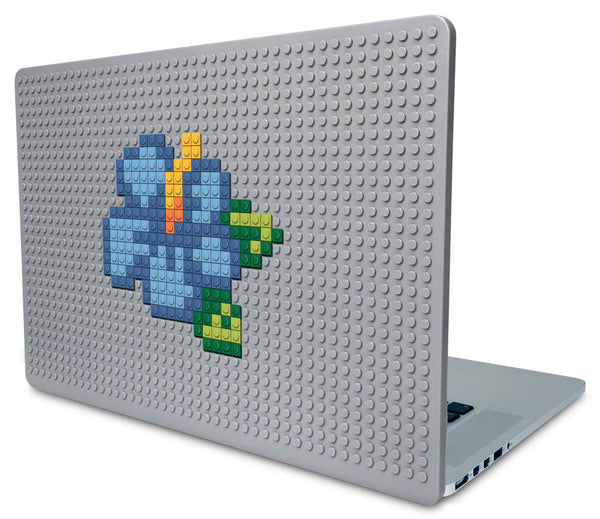 Blue Hibiscus Laptop Case