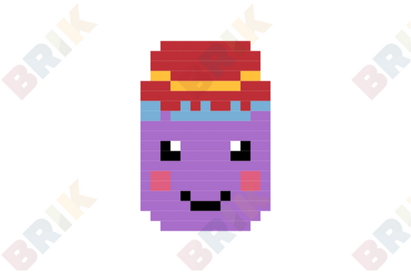 Blueberry Jam Pixel Art