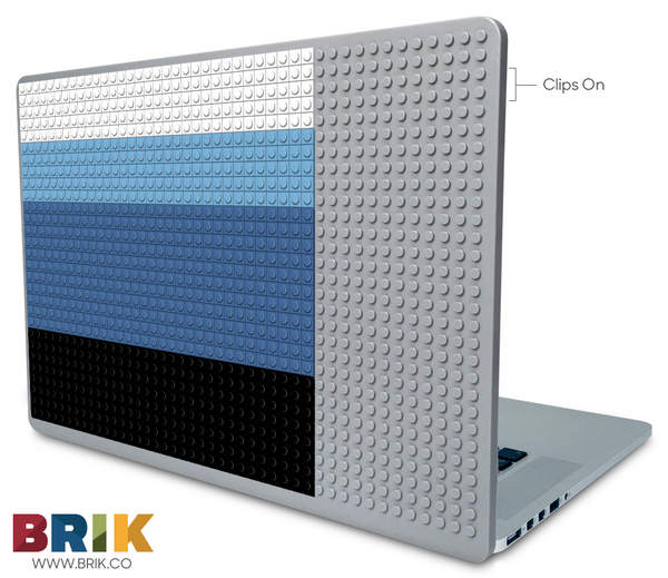 bluey ombre Laptop Case