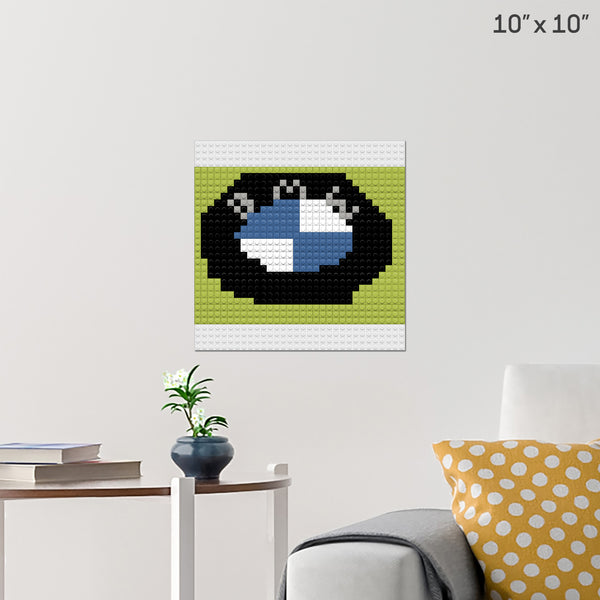 Bmw  improved Brick Poster