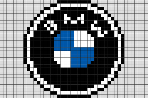 BMW Pixel Art