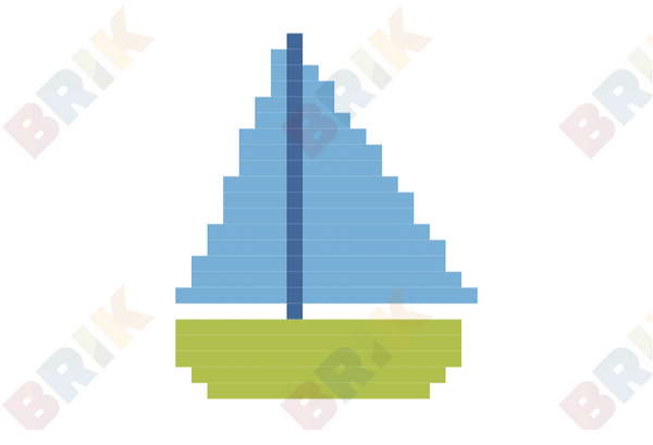 Boat Pixel Art