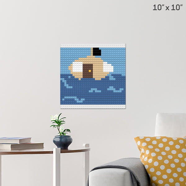 boat Brick Poster