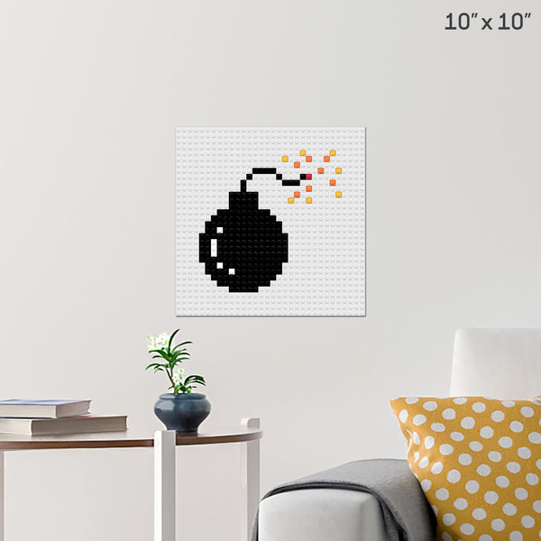 Bomb Brick Poster