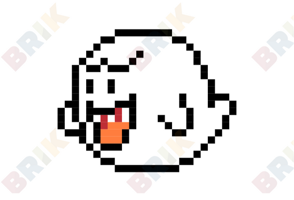 Boo Pixel Art