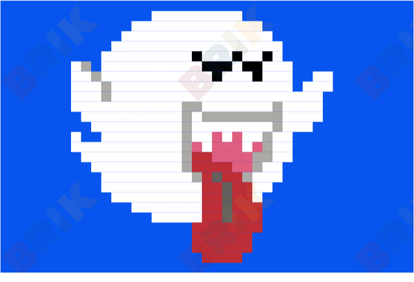 Boo Pixel Art