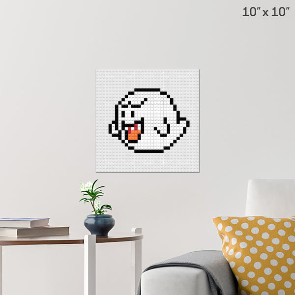 Boo Brick Poster