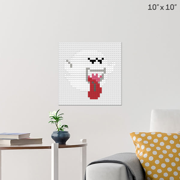 Boo Brick Poster