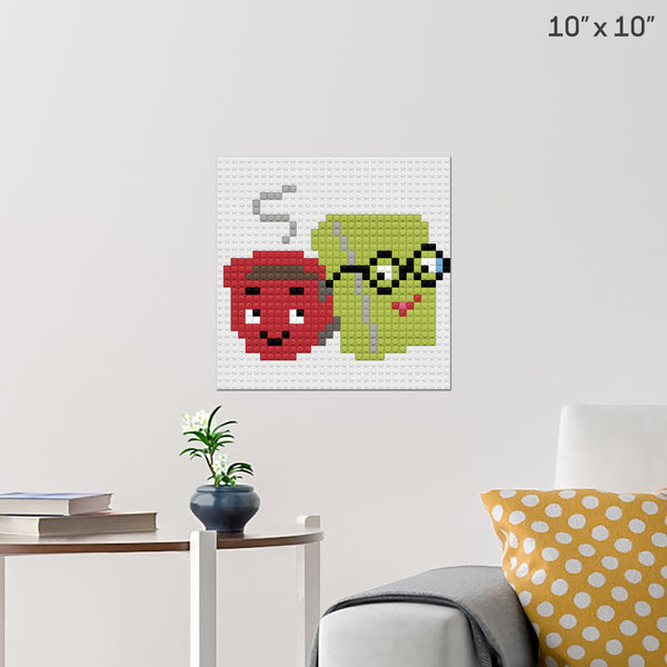 Book Lover's Day Brick Poster