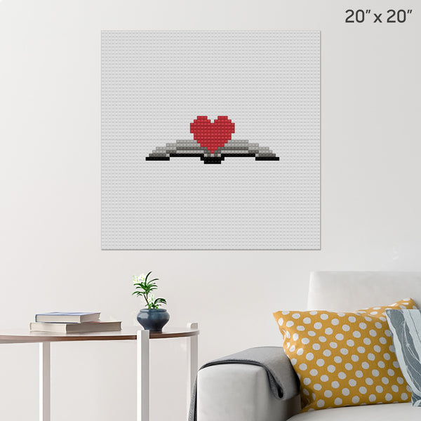 Book Lover's Day Brick Poster