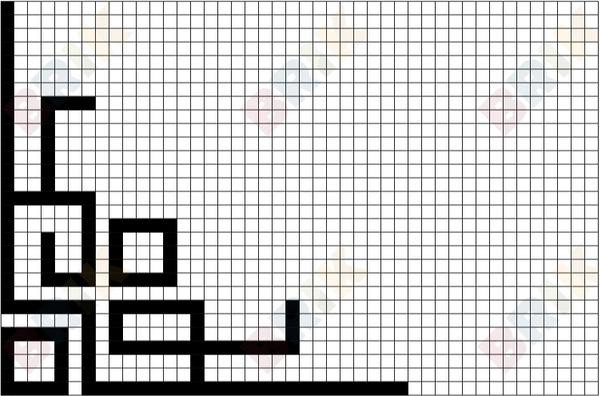 Border Design Pixel Art