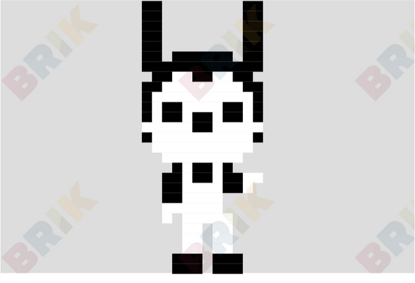 Boris The Wolf Pixel Art