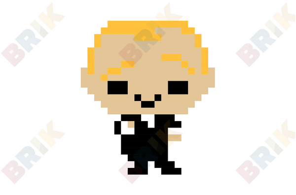 Boss Baby Pixel Art