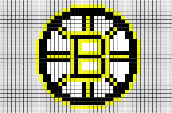 Boston Bruins Pixel Art