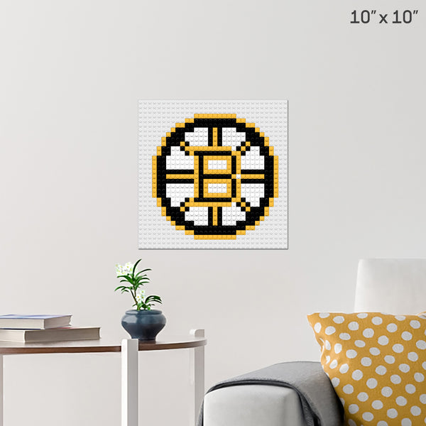 Boston Bruins Brick Poster
