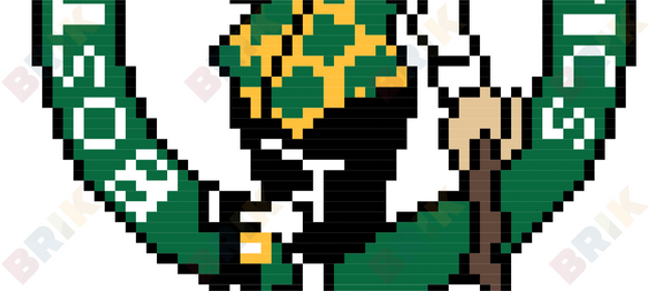 Boston Celtics Pixel Art