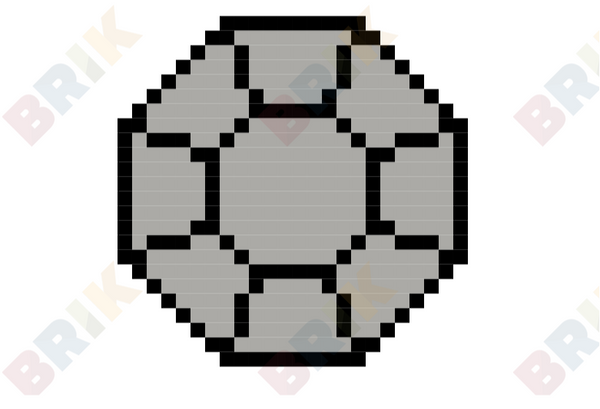 Boulder Badge Pixel Art