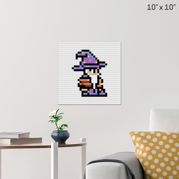 Bound Wizard Brick Poster