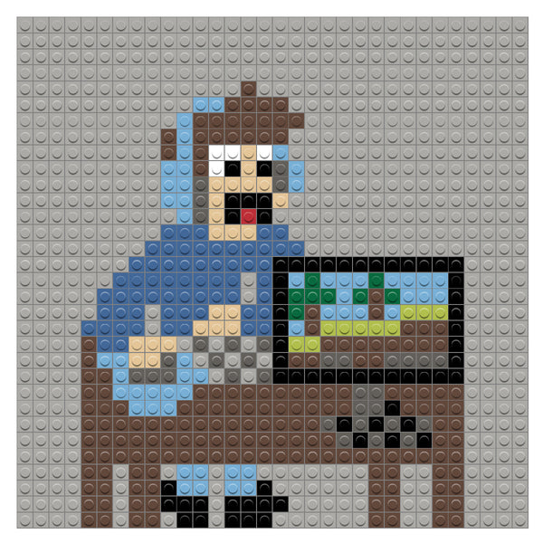 Boy playing game