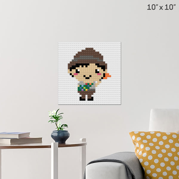 Boy Scout Day Brick Poster