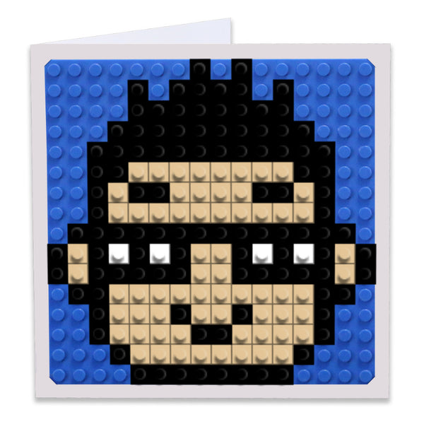 Boy with Glasses Greeting Card