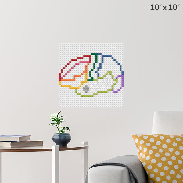 Brain Brick Poster