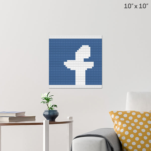 Brand  1: Facebook Brick Poster