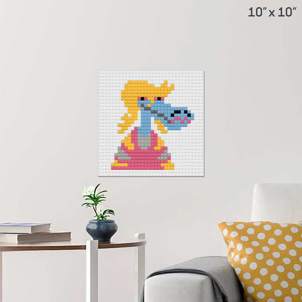 Bratty Brick Poster