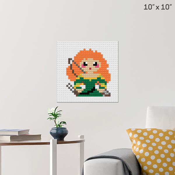 Brave Brick Poster