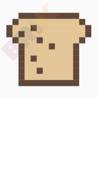 Bread Pixel Art