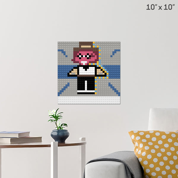 Brian the Brainy Brick Poster