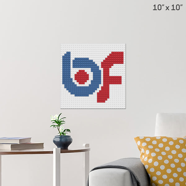 Brick Forces Brick Poster