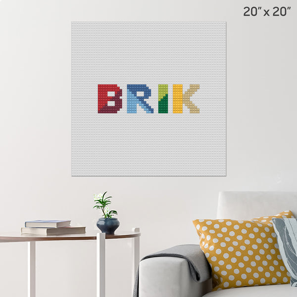BRIK  16 INCH LAPTOP COVER Brick Poster