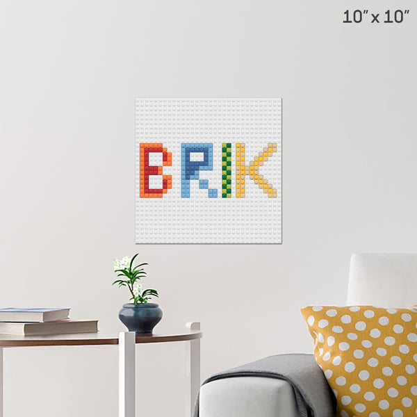 BRIK Brick Poster