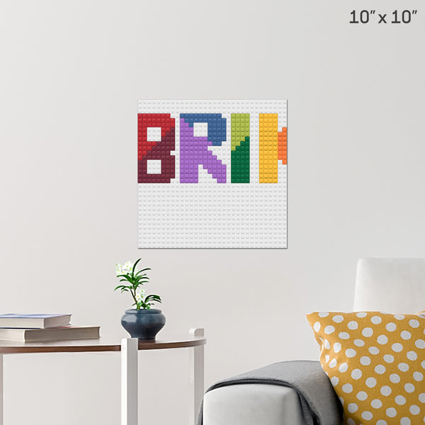 brik Brick Poster
